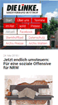 Mobile Screenshot of dielinke-bottrop.de